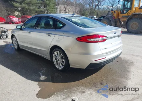 2019 Ford Fusion Hybrid Se from USA, damaged, VIN 3FA6P0LU0KR274182